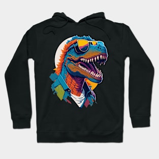 T-Rex Punk Hoodie